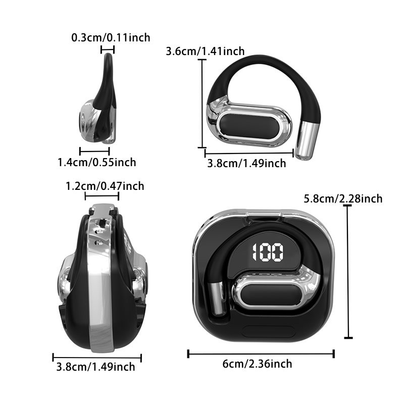 Bluetooth Open Ear Earbuds