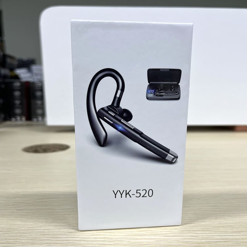 Bluetooth Earpiece, Wireless Bluetooth Headset with Mic for Driving and Office – YYK-520 - Single Ear Bluetooth Headsets - 3