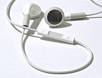 Earbuds that shipped with the second generation iPod Touch and third generation iPod Shuffle