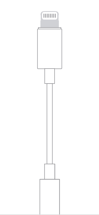 Lightning to 3.5 mm Headphone Jack Adapter