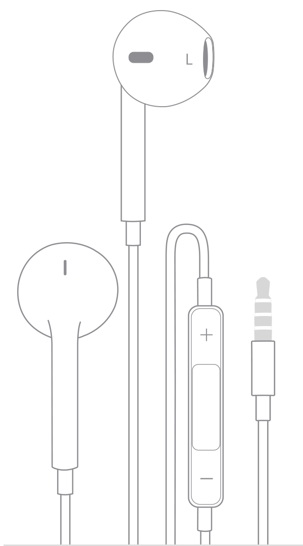 Apple EarPods with 3.5 mm Headphone Plug